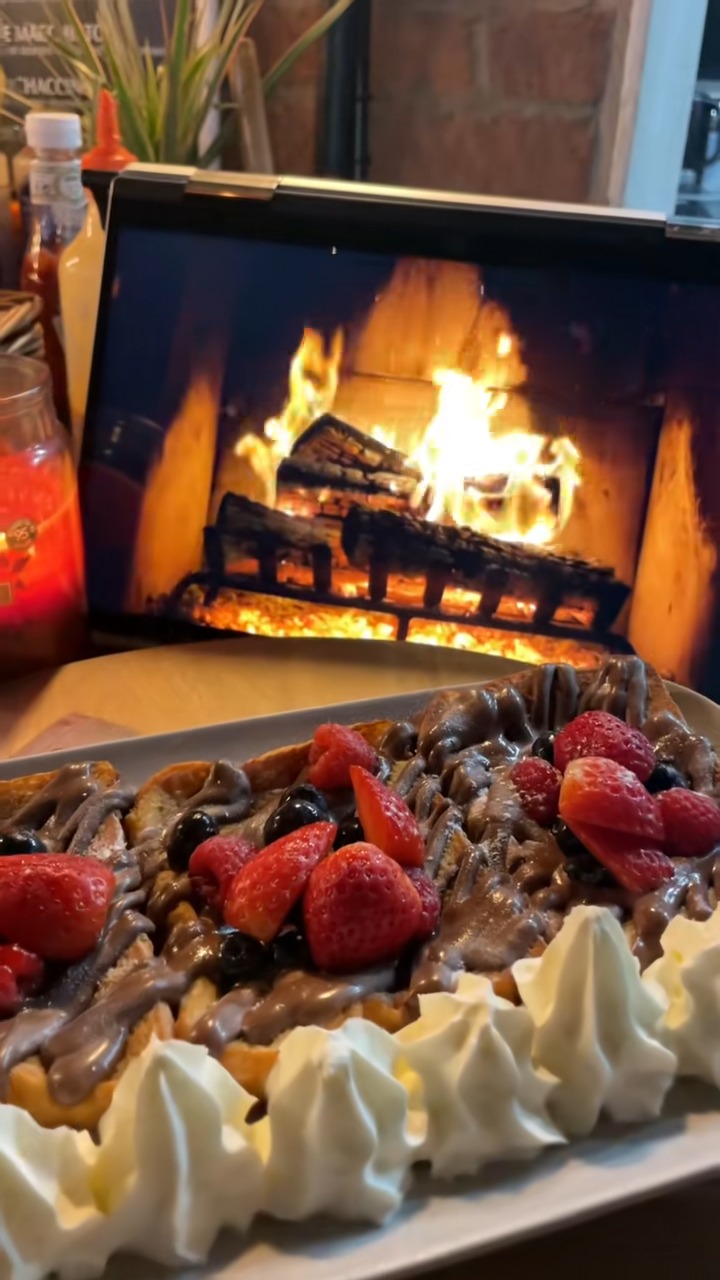 Café Chico TikTok clip — ✨A little sweetness for the colder days.Soft, warm French toast waitin